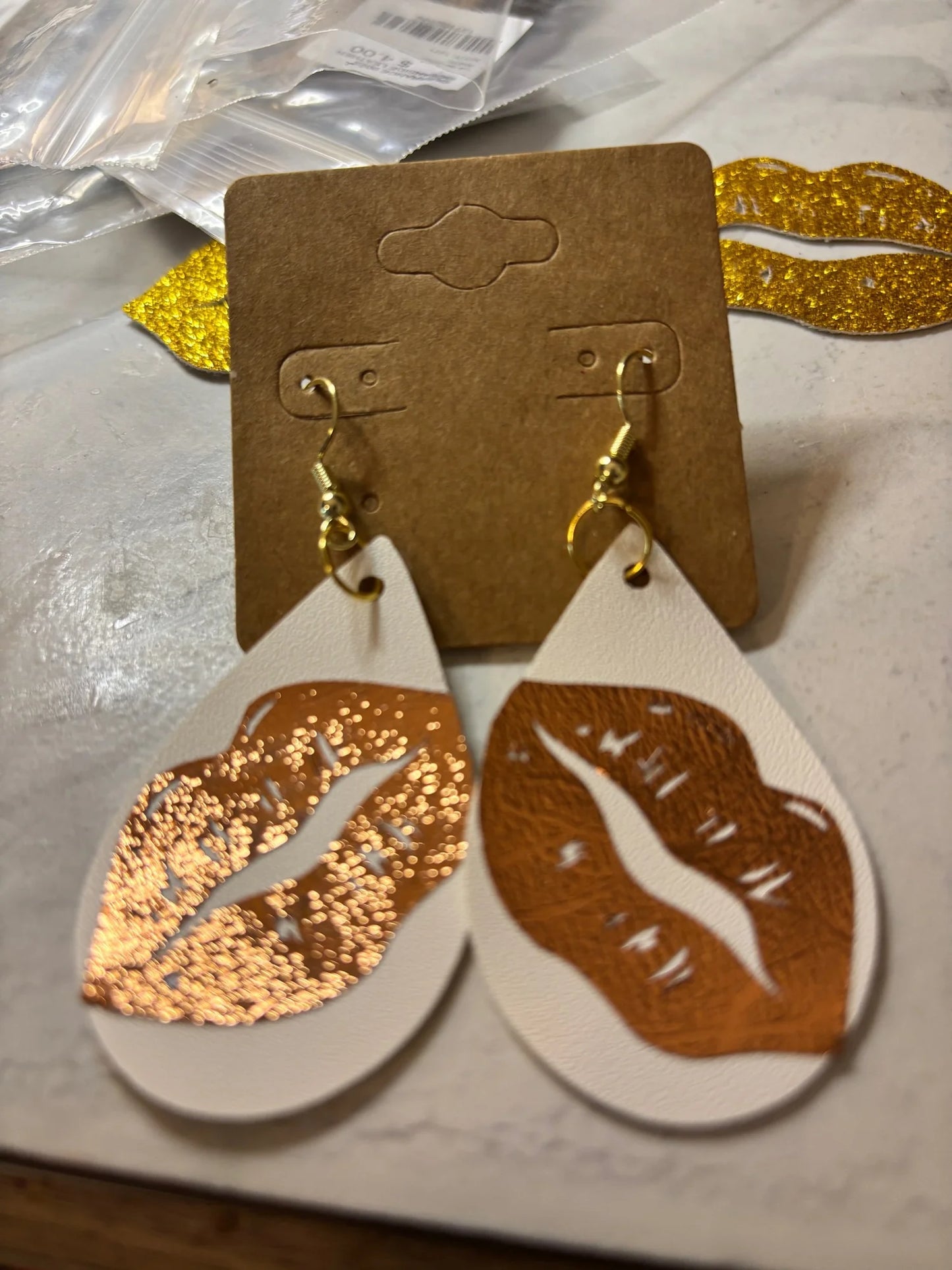 Kiss It Goodbye; Faux Leather