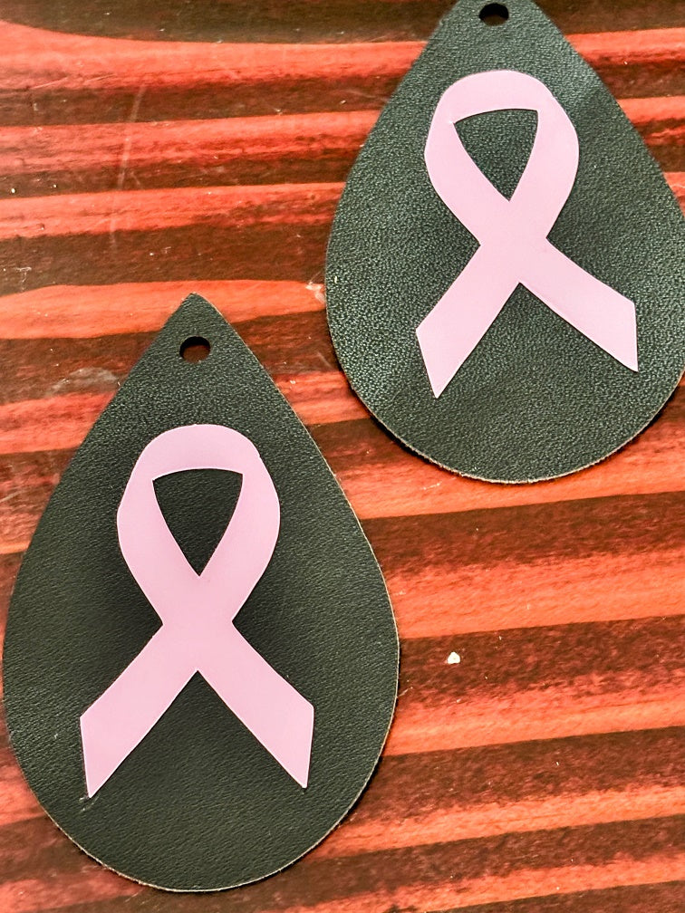 Breast Cancer Awareness; Faux Leather