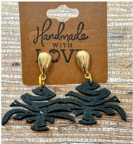 Fish; 3d print Earrings