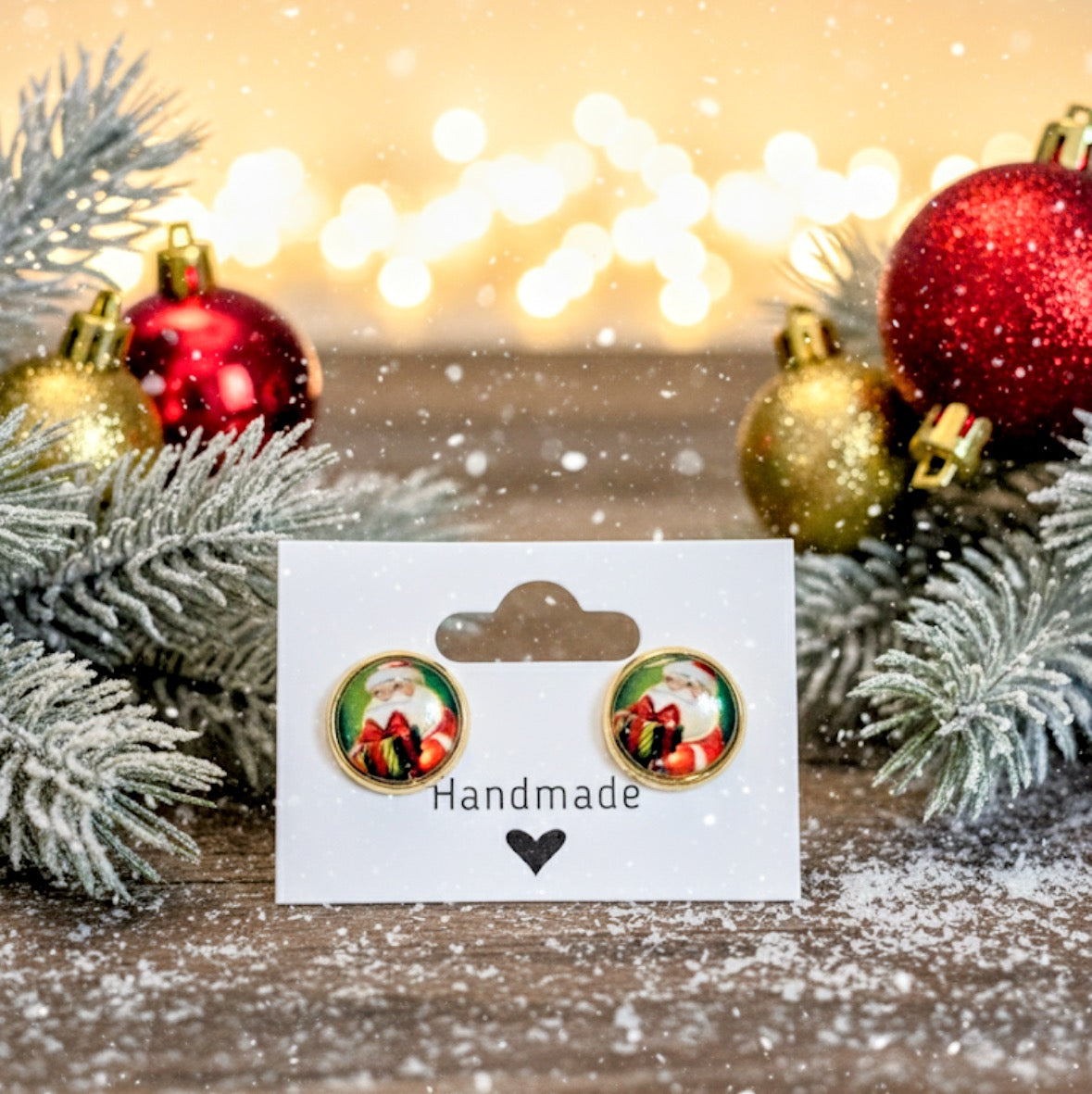 North Pole Charm Earrings