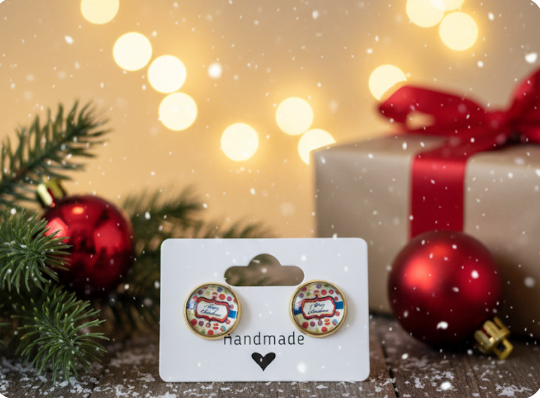 Seasons Greetings Earrings
