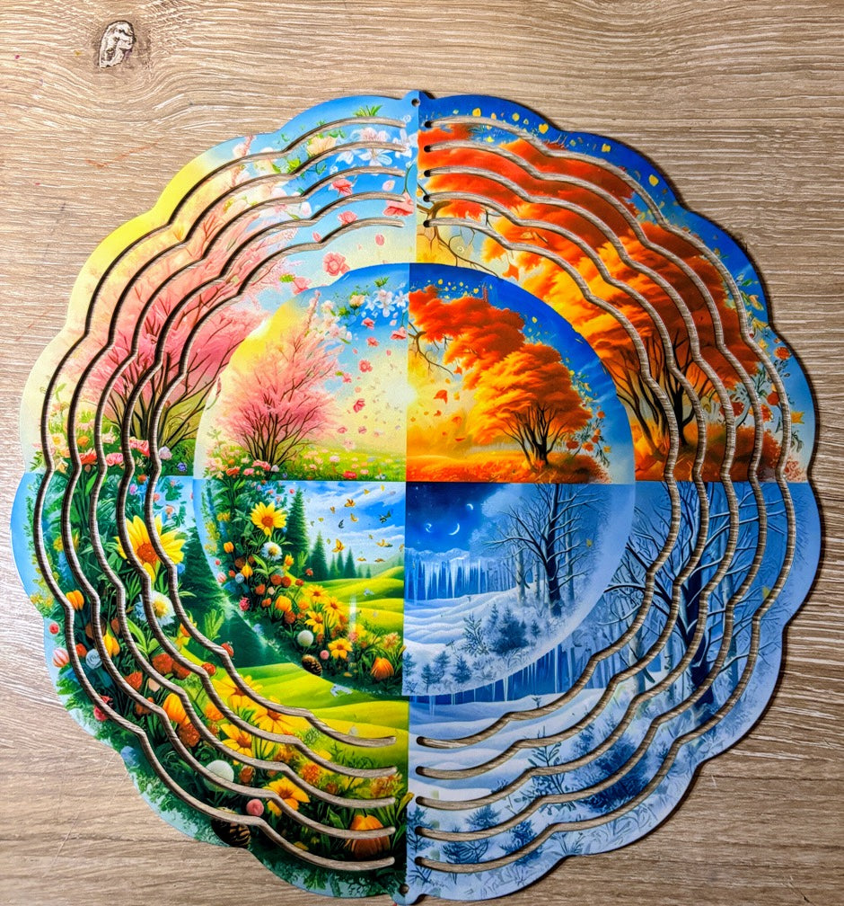 Four Seasons Wind Spinner