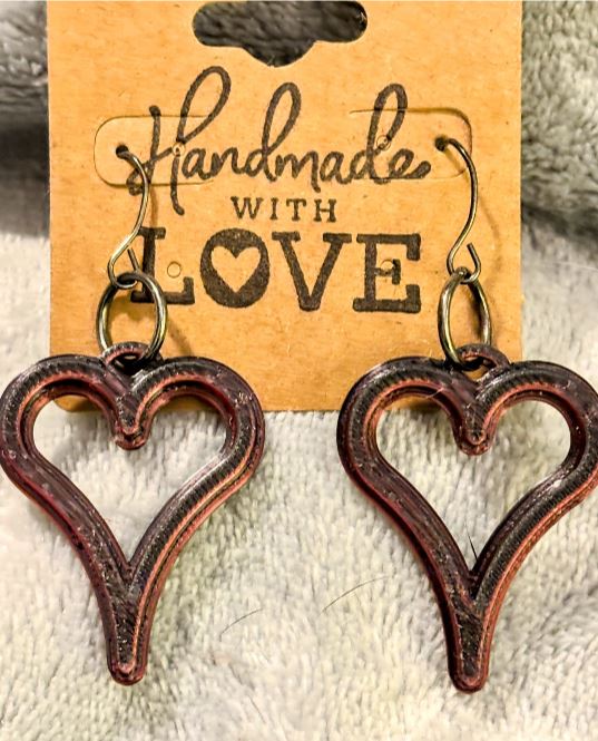 Hearts of Style; 3D Print Earrings