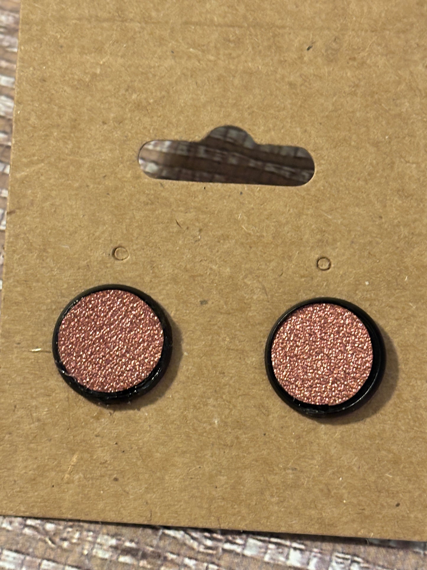 Harvest Moon Studs; Faux Leather