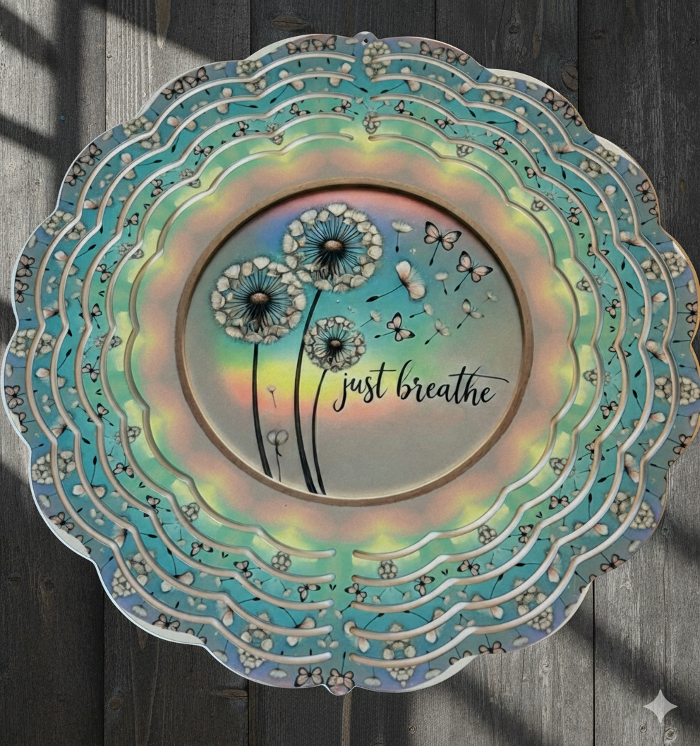 Just Breathe Wind Spinner
