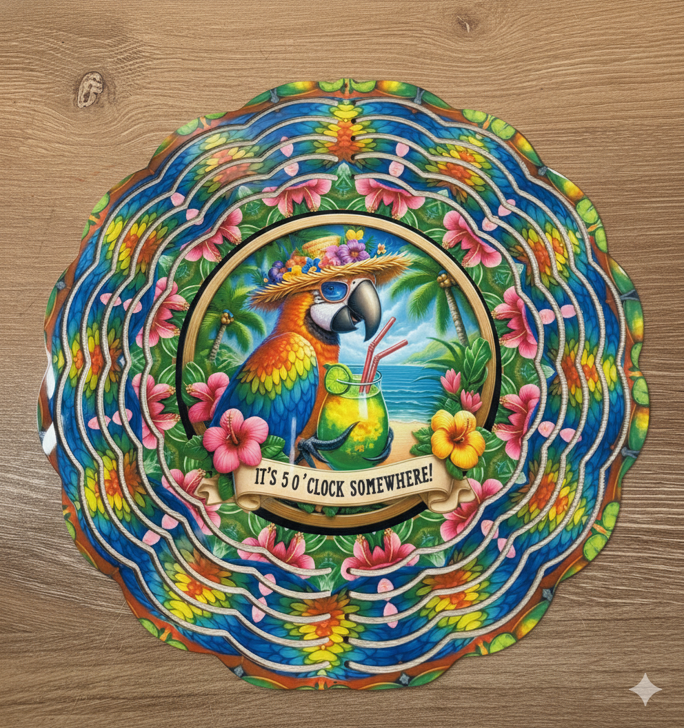 It’s 5 o’clock Somewhere Wind Spinner