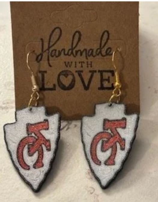 KC Chiefs Arrowhead (White)