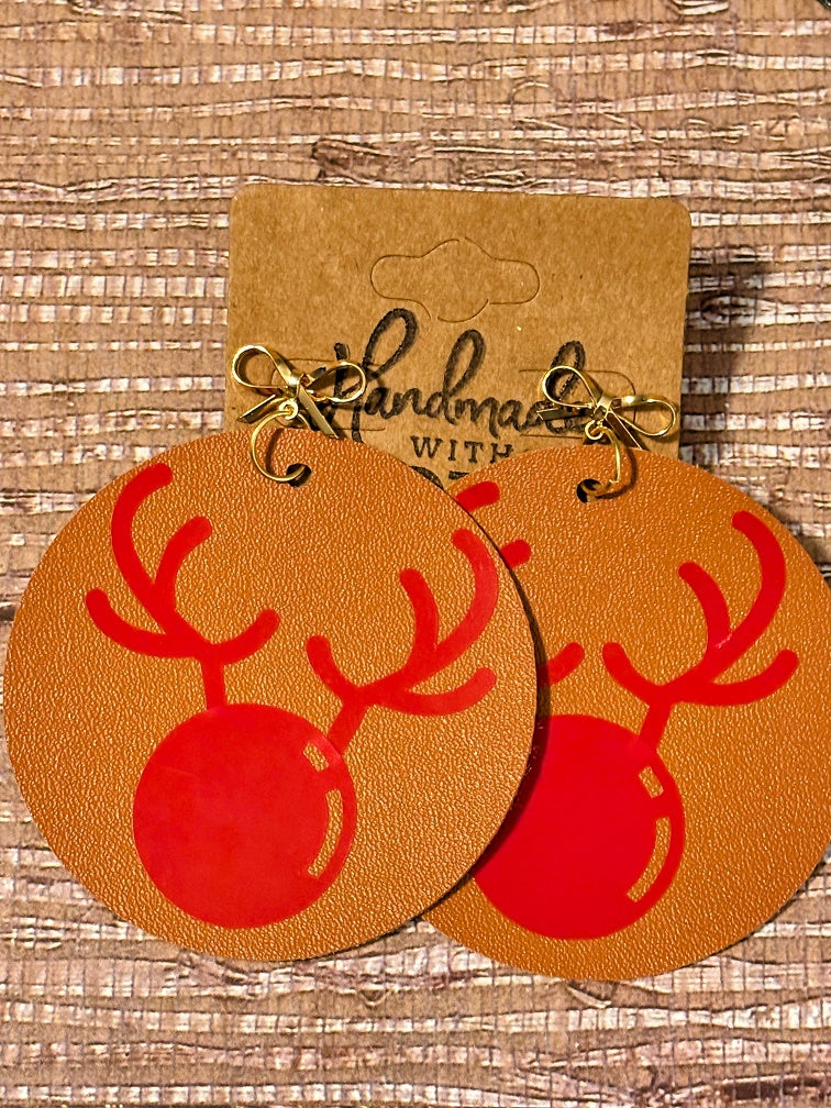 Rudolph’s Ready to Party Drops; Leather