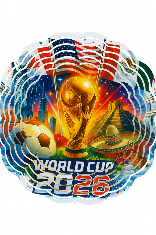 United in the Game World Cup 2026 Wind Spinner