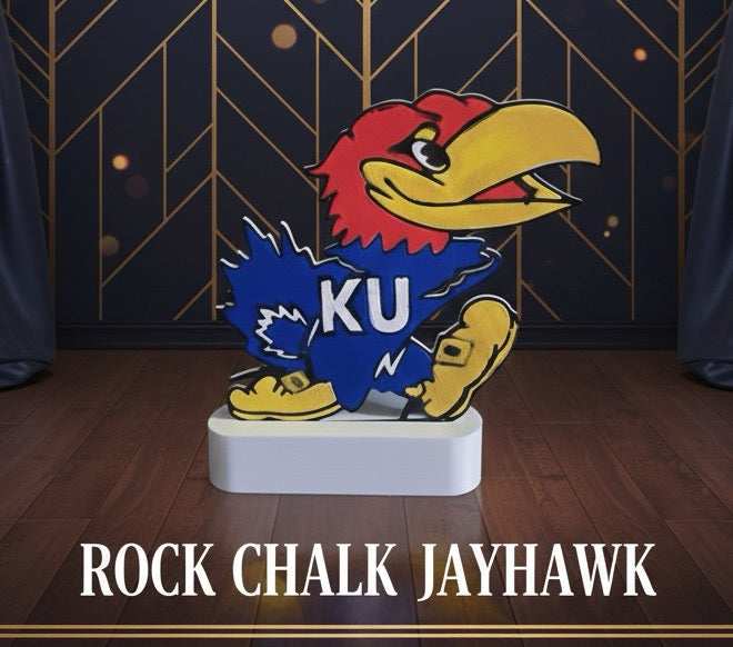Rock Chalk Christmas Cheer Handcrafted Tea Light Home Decor – Artisan Magic