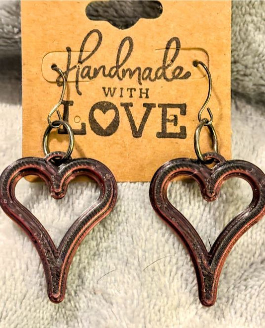 Hearts of Style; 3D Print Earrings