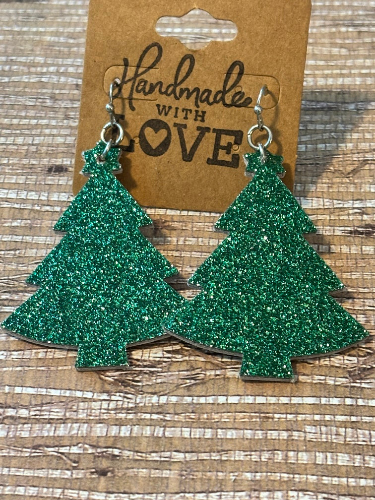 Holiday Trees; Faux Leather