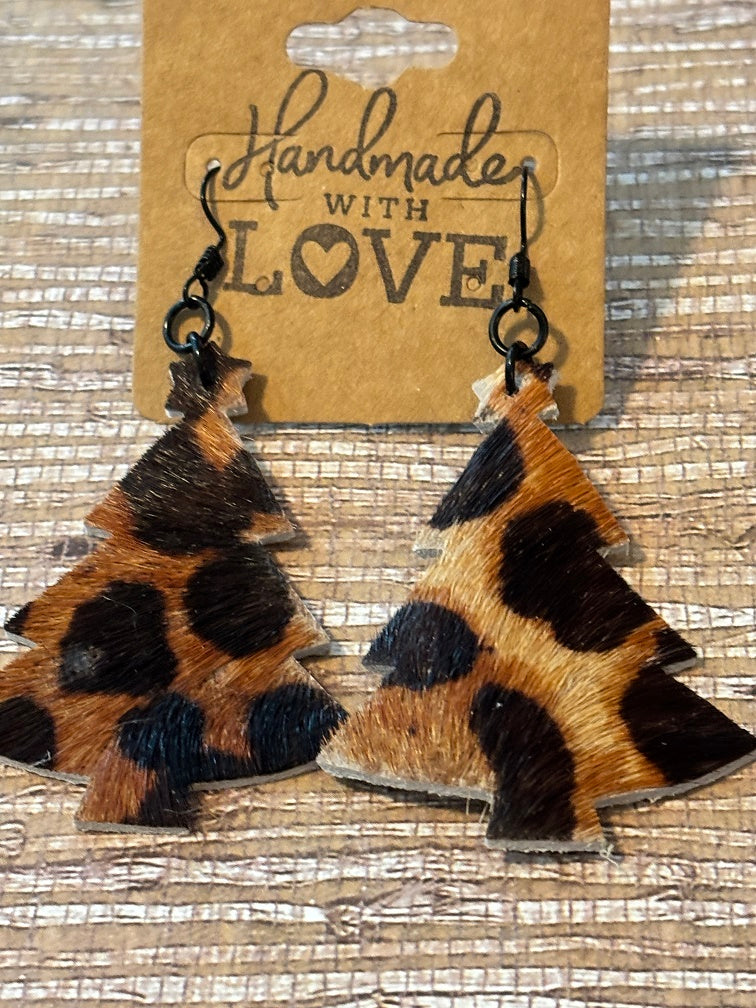 Holiday Trees; Faux Leather