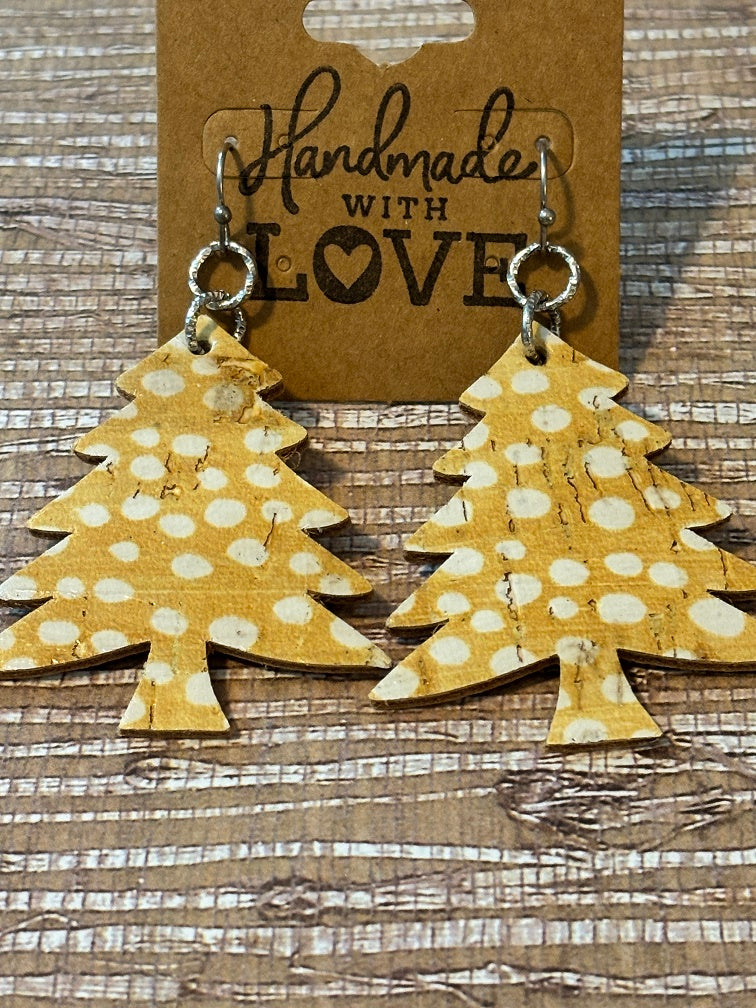 Holiday Trees; Faux Leather