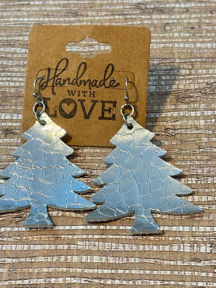 Holiday Trees; Faux Leather
