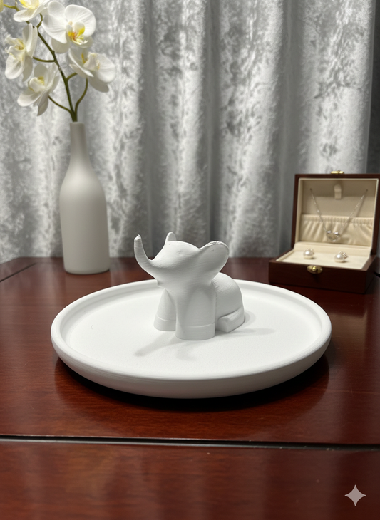 Majestic Elephant Ring & Jewelry Holder