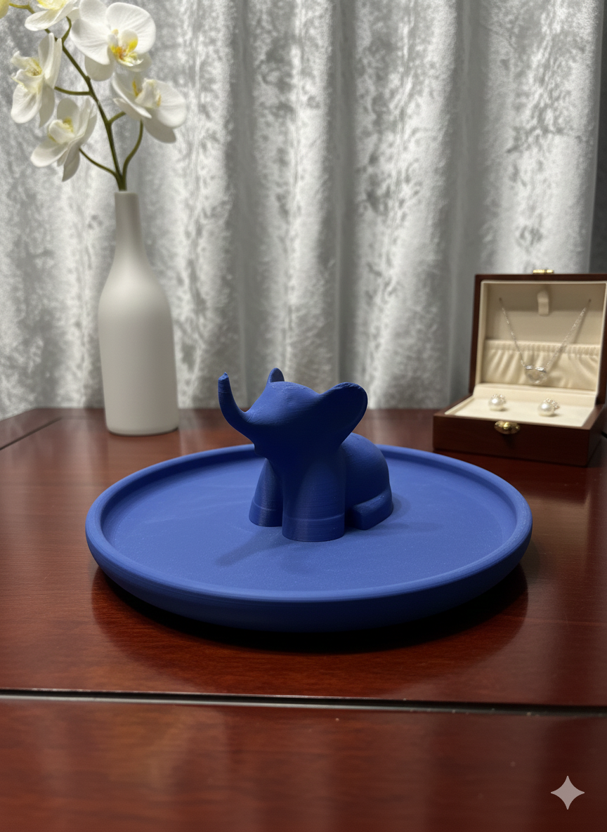Majestic Elephant Ring & Jewelry Holder