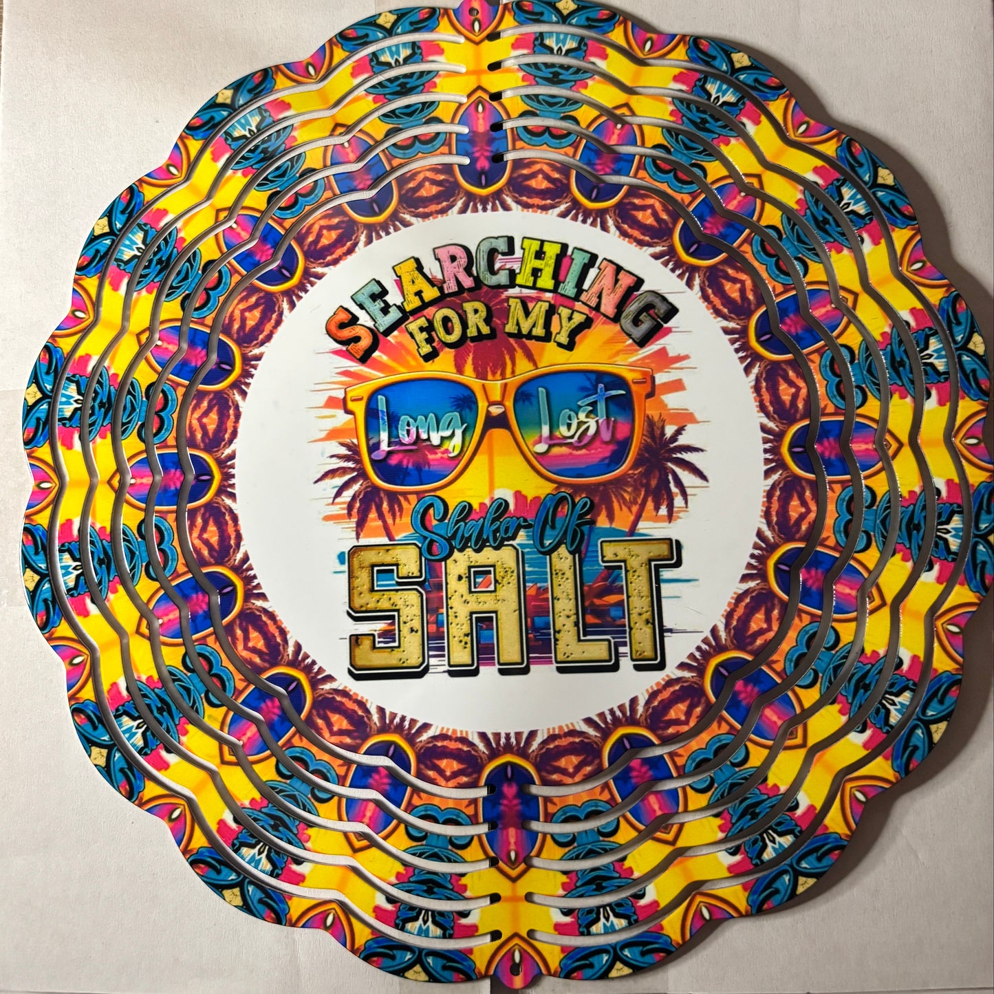 Margaritaville Lost Shaker of Salt Wind Spinner