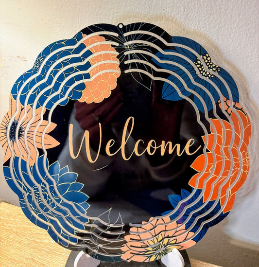 Blooming Welcome Radiance Wind Spinner