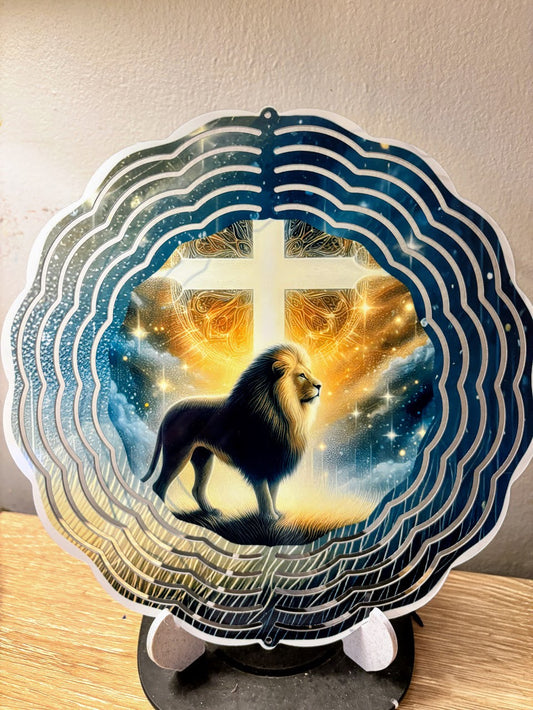 Lion of Judah Wind Spinner