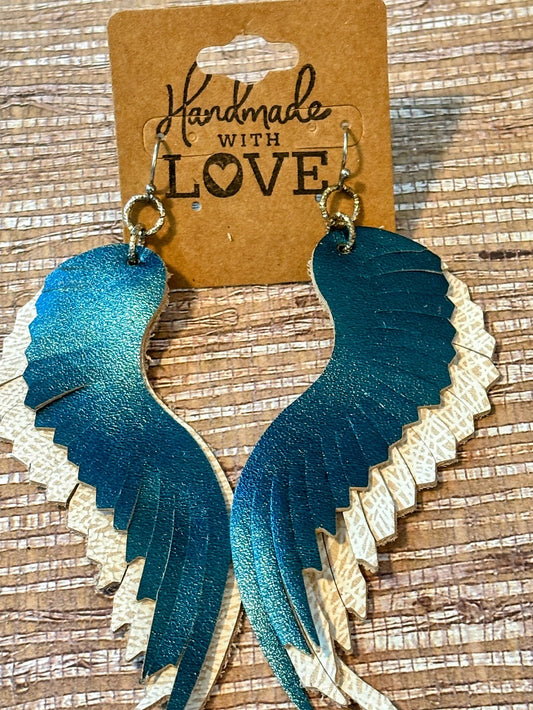 Ocean Breeze  Wings; Leather