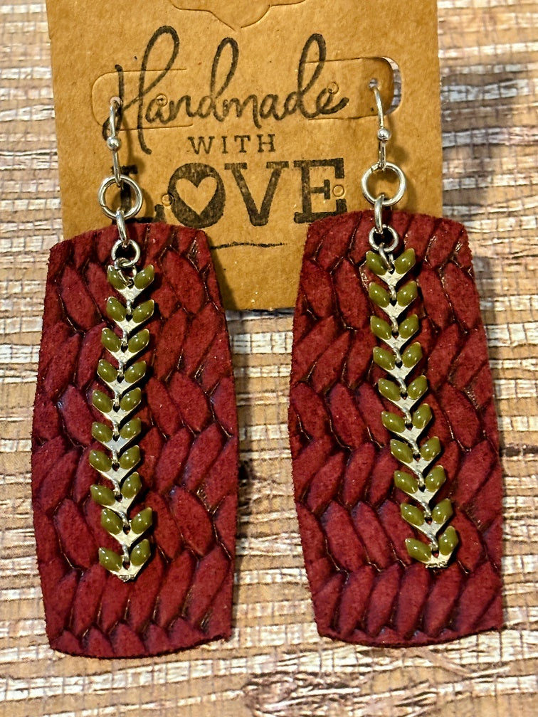 Southwestern Plum Chic; Leather